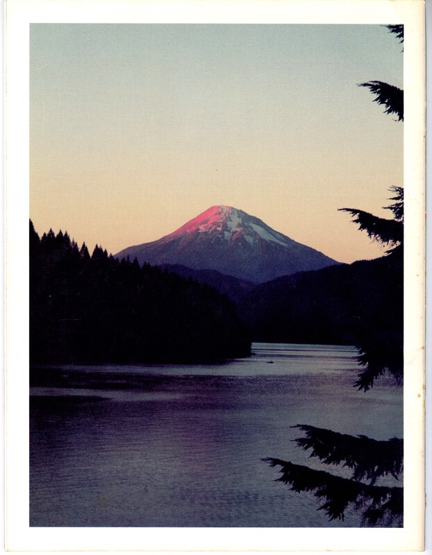 Mount St. Helens before eruption