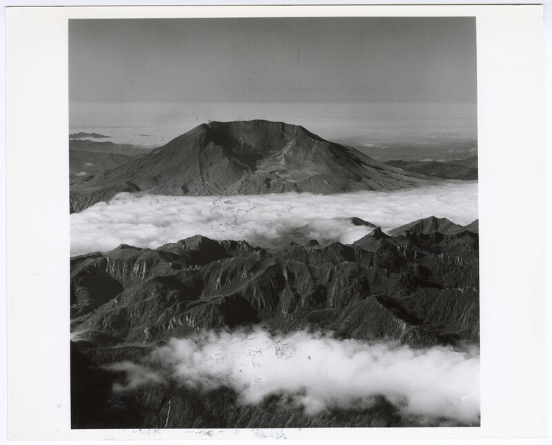 Mount St. Helens after eruption