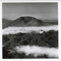 Mount St. Helens after eruption