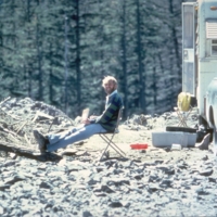 Photographic Image - US Geological Survey volcanologist David Johnson